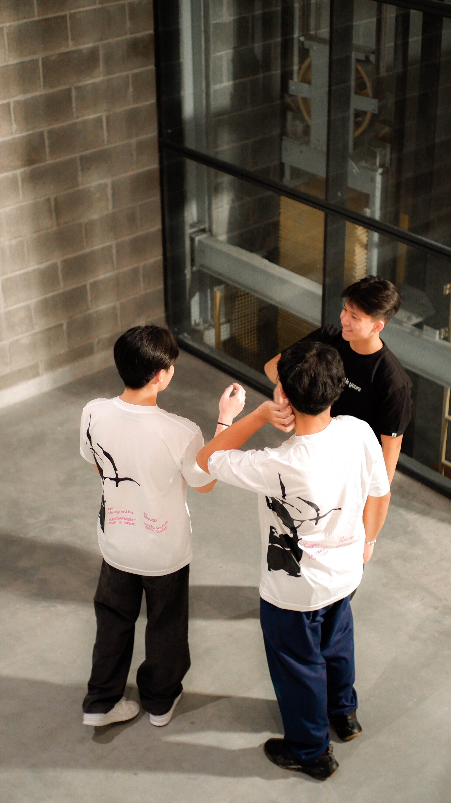 Dialed White Tee (A MOVEMENT NOT A BRAND)