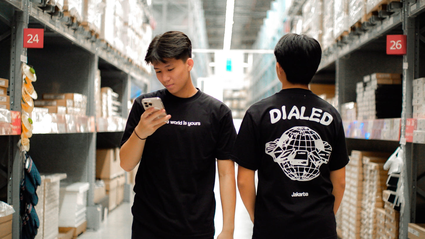 Dialed The World Is Yours Tee